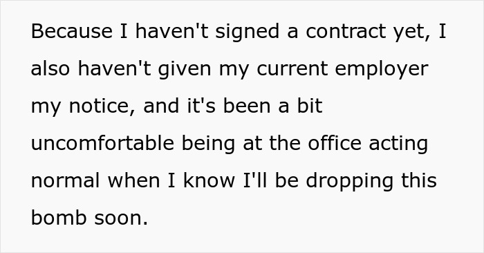 Woman Opens Up About Accidentally Showing Her Newly Accepted Job Offer To CEO Before She Gave Her Notice Woman Opens Up About Accidentally Showing Her Newly Accepted Job Offer To CEO Before She Gave Her Notice