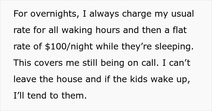 "The Price For Those 3 Days Was Going To Be $840": Babysitter Asks Parents To Still Pay Her For Her Service When They Cancel Last Minute "The Price For Those 3 Days Was Going To Be $840": Babysitter Asks Parents To Still Pay Her For Her Service When They Cancel Last Minute