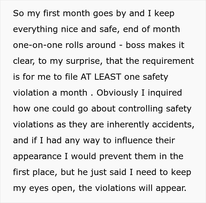 "Cabinet Door Was Left Open In Room": Employees Keep Reporting Ridiculous Safety Violations, This Guy Figures Out Why