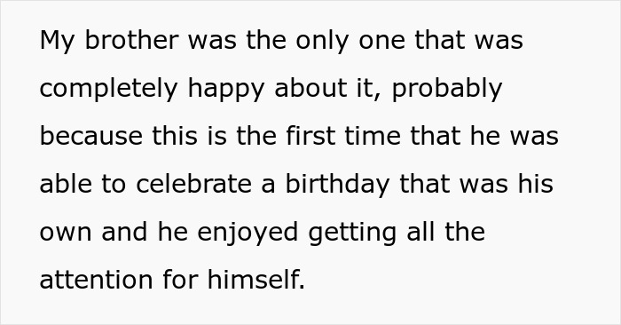 Teen Is Fed Up With Having To Celebrate Her Birthday With Her Little Brother, Infuriates Parents By Sabotaging It This Year