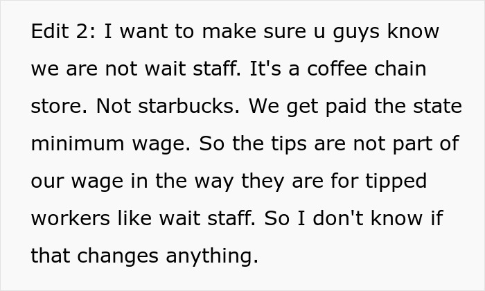 Lazy Manager Thinks She Can Get Away With Illegally Participating In Tip Pool, But One Employee Takes Matters Into Their Own Hands And Goes To HR