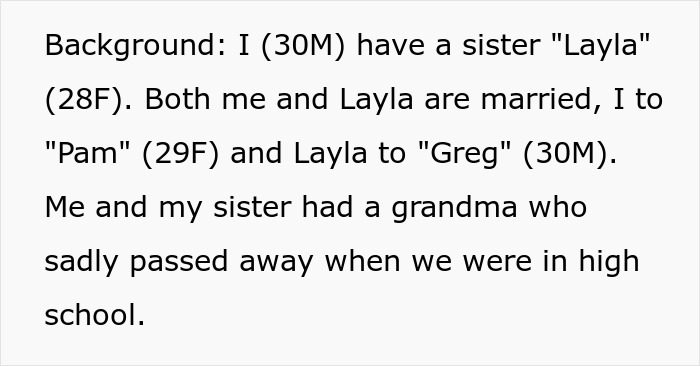 Man Calls His Sister "An Evil Human Being" After Finding Out Her Baby Is Named The Same As His Stillborn Daughter, Asks If He’s The Jerk Man Calls His Sister "An Evil Human Being" After Finding Out Her Baby Is Named The Same As His Stillborn Daughter, Asks If He’s The Jerk