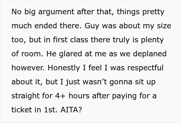 “She Reiterated That I Was Entitled To Recline My Seat”: Guy Asks For Flight Attendant’s Backup After Being Criticized By The Passenger Behind Him “She Reiterated That I Was Entitled To Recline My Seat”: Guy Asks For Flight Attendant’s Backup After Being Criticized By The Passenger Behind Him