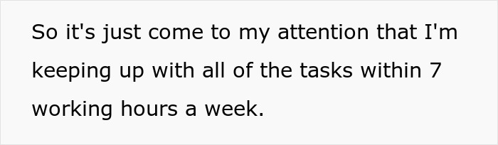 Person Tells How They Messed Up At Work By Doing The Job 5 Times Faster Than The Previous Employee Person Tells How They Messed Up At Work By Doing The Job 5 Times Faster Than The Previous Employee