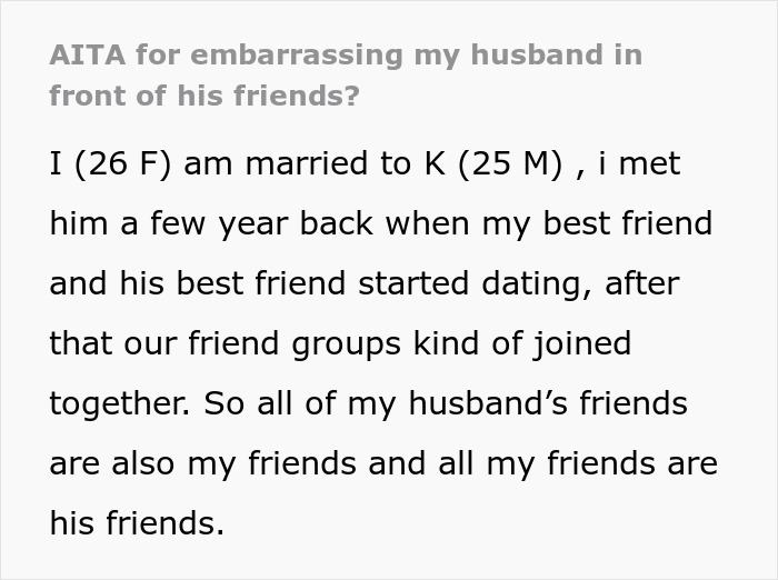 Entitled Husband Disrespects Wife’s Best Friend, Woman Confronts Him In Front Of His Friends
