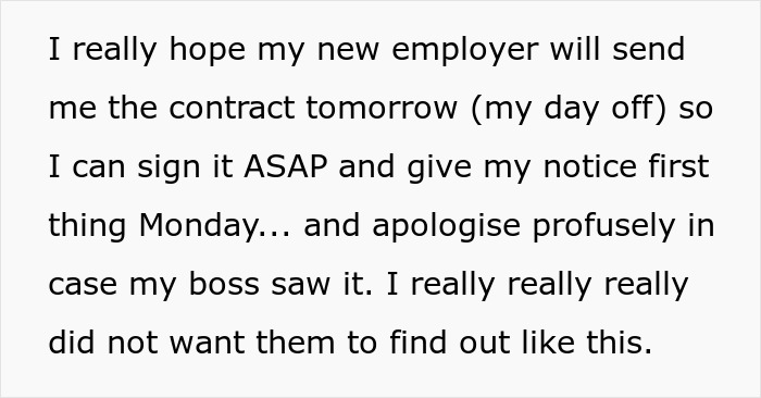 Woman Opens Up About Accidentally Showing Her Newly Accepted Job Offer To CEO Before She Gave Her Notice Woman Opens Up About Accidentally Showing Her Newly Accepted Job Offer To CEO Before She Gave Her Notice