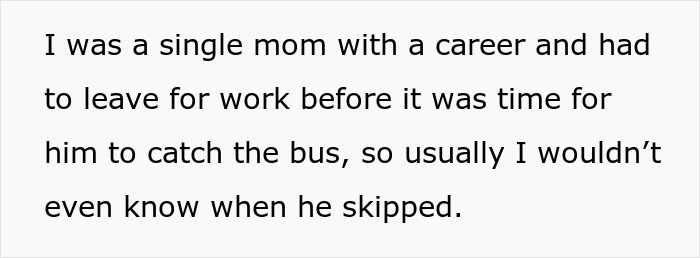 “Further Truancy Would Result In Charges”: Mom Has Had It With Truant Son Finding Ways To Skip School, Ensures He Never Does So Again “Further Truancy Would Result In Charges”: Mom Has Had It With Truant Son Finding Ways To Skip School, Ensures He Never Does So Again