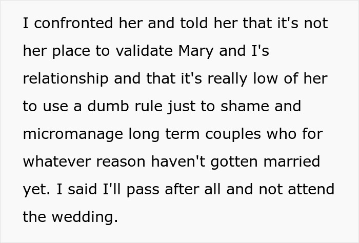 Man Rebels Against Friend's "No Ring No Bring" Wedding Rule After His Girlfriend Of 6 Years Isn't Invited Man Rebels Against Friend's "No Ring No Bring" Wedding Rule After His Girlfriend Of 6 Years Isn't Invited