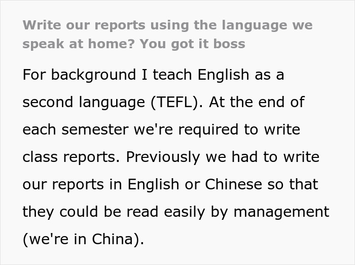 “I’m Now Writing In British Slang”: Employees Maliciously Comply With New Report Writing Policy And Management Lives To Regret It