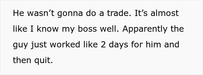 “You Must Not Know Your Boss Very Well”: Boss’s Child Shuts Down Entitled Customer Who Tried To Get Product For Free By Claiming To Know The Boss “You Must Not Know Your Boss Very Well”: Boss’s Child Shuts Down Entitled Customer Who Tried To Get Product For Free By Claiming To Know The Boss