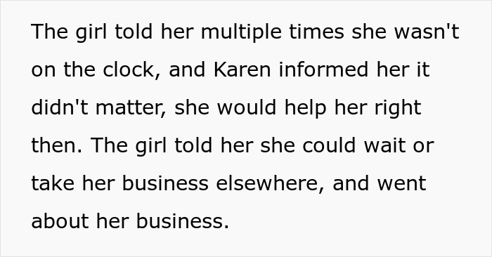 “We Don’t Take Abuse At My Store”: Karen's Lies About Department Store Backfire Spectacularly, Making Her The Laughingstock Of The Town “We Don’t Take Abuse At My Store”: Karen's Lies About Department Store Backfire Spectacularly, Making Her The Laughingstock Of The Town