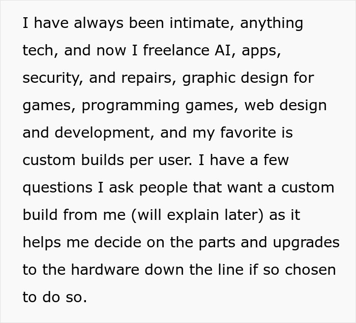 “She Exploded In A Rage”: PC Guru Is Left Dealing With Karen Over Her Son’s $2,000 Birthday Gift, Until Her Husband Gets Involved “She Exploded In A Rage”: PC Guru Is Left Dealing With Karen Over Her Son’s $2,000 Birthday Gift, Until Her Husband Gets Involved