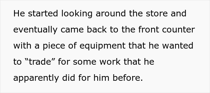 “You Must Not Know Your Boss Very Well”: Boss’s Child Shuts Down Entitled Customer Who Tried To Get Product For Free By Claiming To Know The Boss “You Must Not Know Your Boss Very Well”: Boss’s Child Shuts Down Entitled Customer Who Tried To Get Product For Free By Claiming To Know The Boss
