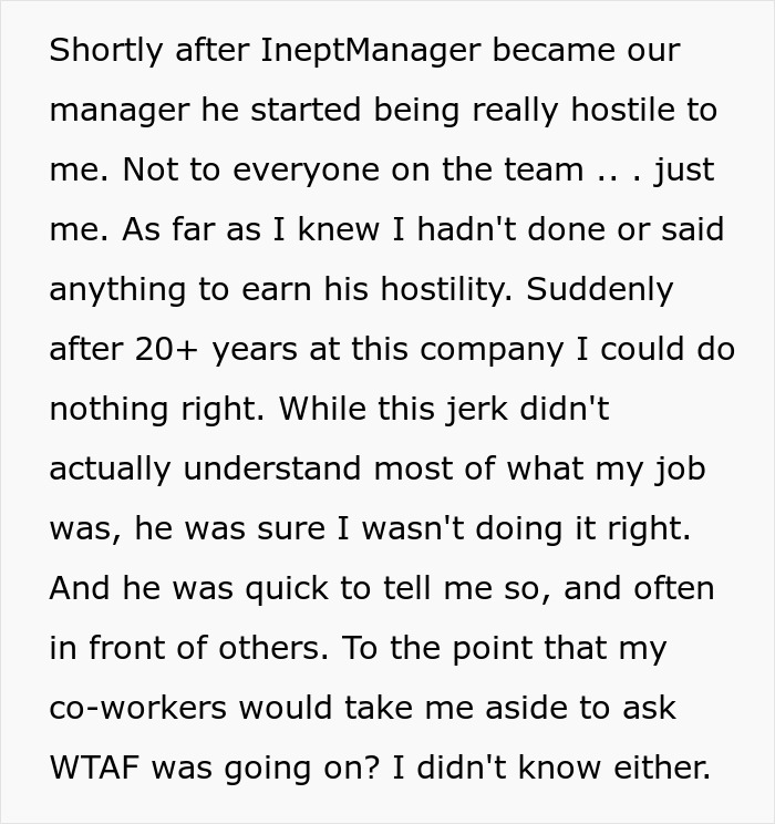 Manager Boots Out Tech Worker With 20 Years Of Experience, She Plots The Ultimate Revenge In Return