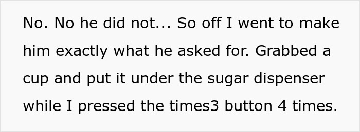 "Did I Stutter?": Rude Biker Orders A Special Drink Without Listening To The Barista, Regrets Ever Getting It "Did I Stutter?": Rude Biker Orders A Special Drink Without Listening To The Barista, Regrets Ever Getting It