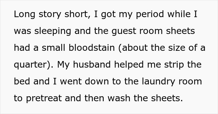 Man Disgusted With SIL's Period Bans Her From Using Hot Tub, Demands $100 For The Sheets She 'Ruined'