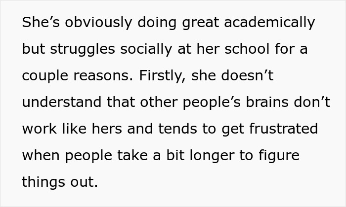 Mom Refuses To Drive Her Gifted Daughter To College-Level School, Ignores Every Option To Make It Possible Mom Refuses To Drive Her Gifted Daughter To College-Level School, Ignores Every Option To Make It Possible