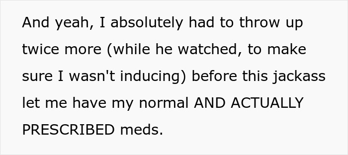 "Not The Shoes, They Cost Me $300!": Patient’s Revenge Story Of Barfing On Doctor For Ignoring Her Medicine Allergies "Not The Shoes, They Cost Me $300!": Patient’s Revenge Story Of Barfing On Doctor For Ignoring Her Medicine Allergies