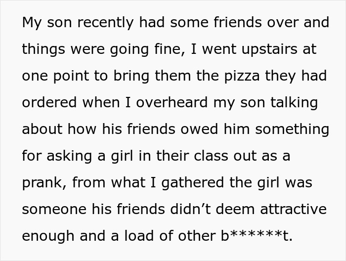 Dad Overhears Son Bragging About Asking A Girl On A Date As A Prank, Teaches Him A Lesson Dad Overhears Son Bragging About Asking A Girl On A Date As A Prank, Teaches Him A Lesson