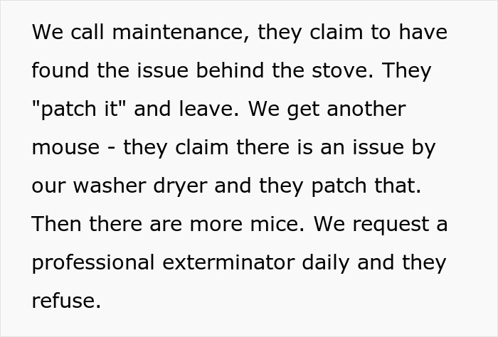 Maintenance Asks Tenant To Provide “Proof” Of Mouse Infestation By Bringing What They Catch To The Main Office, They Maliciously Comply Maintenance Asks Tenant To Provide “Proof” Of Mouse Infestation By Bringing What They Catch To The Main Office, They Maliciously Comply