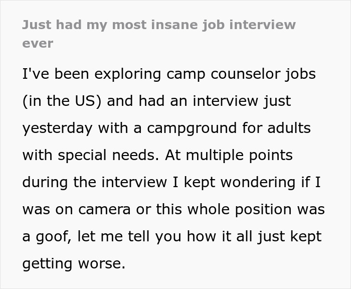 "The Pay We Offer Is $2 Before Taxes": Person Goes Viral With Their "Job Interview From Hell" Story