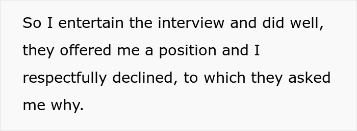 Irresponsible Recruiter Faces Rejection When Person Declines The Job Offer After They Failed To Be On Time For The Interview Irresponsible Recruiter Faces Rejection When Person Declines The Job Offer After They Failed To Be On Time For The Interview