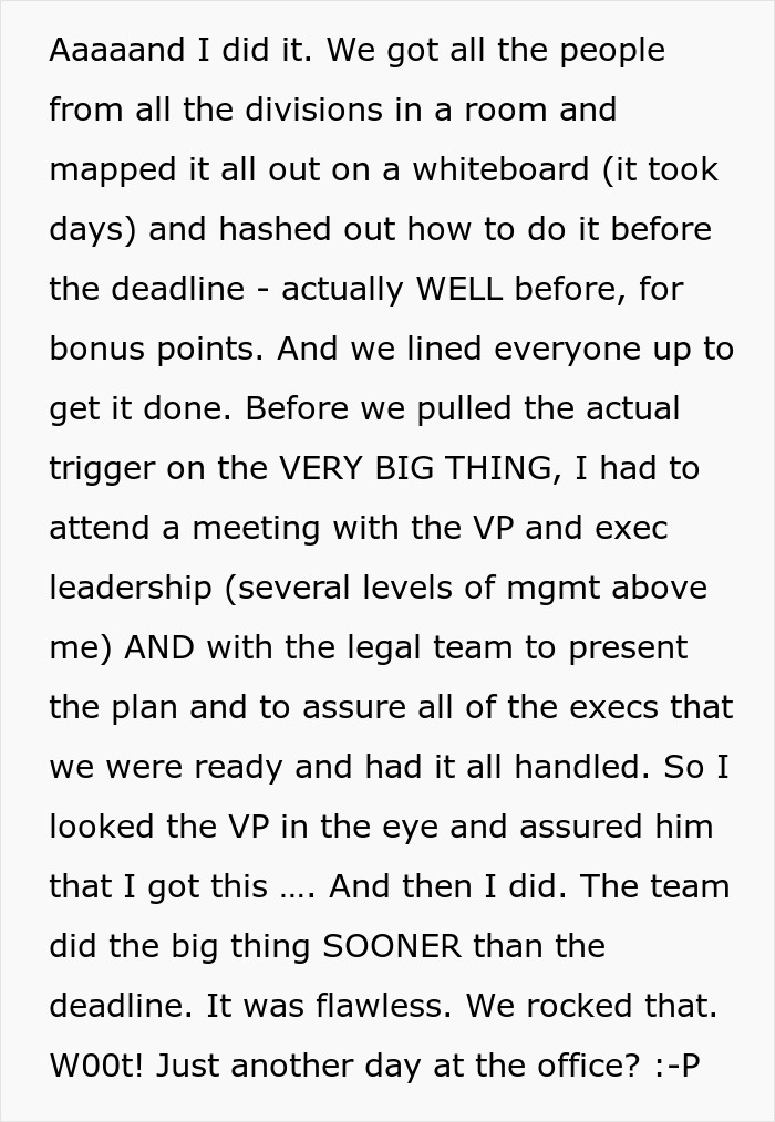 Manager Boots Out Tech Worker With 20 Years Of Experience, She Plots The Ultimate Revenge In Return