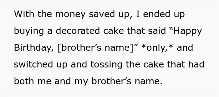 Teen Is Fed Up With Having To Celebrate Her Birthday With Her Little Brother, Infuriates Parents By Sabotaging It This Year Teen Is Fed Up With Having To Celebrate Her Birthday With Her Little Brother, Infuriates Parents By Sabotaging It This Year