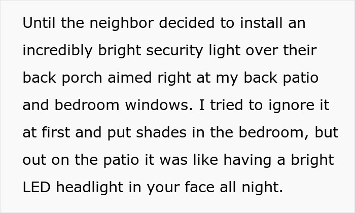 “I Quickly Discovered Running Bamboo”: Homeowner Takes Revenge On Inconsiderate Neighbor Refusing To Shift His Security Light “I Quickly Discovered Running Bamboo”: Homeowner Takes Revenge On Inconsiderate Neighbor Refusing To Shift His Security Light