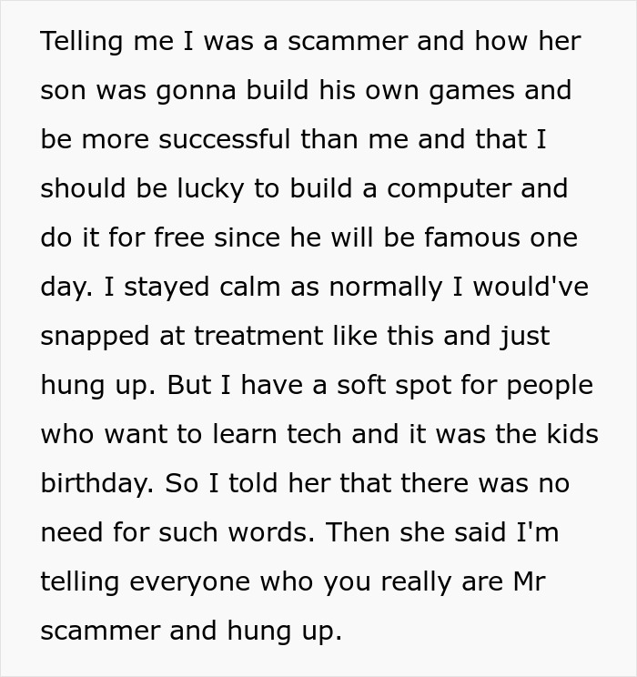 “She Exploded In A Rage”: PC Guru Is Left Dealing With Karen Over Her Son’s $2,000 Birthday Gift, Until Her Husband Gets Involved “She Exploded In A Rage”: PC Guru Is Left Dealing With Karen Over Her Son’s $2,000 Birthday Gift, Until Her Husband Gets Involved