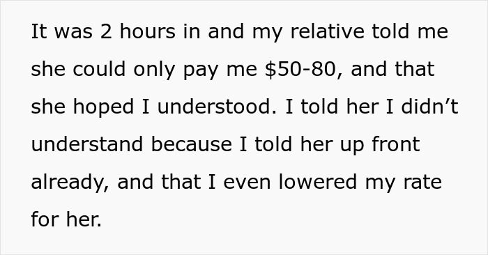 21 Y.O. Professional Babysitter Gets Manipulated Into Changing The Price ‘For Family’, Drops The Child At Another Relative's 21 Y.O. Professional Babysitter Gets Manipulated Into Changing The Price ‘For Family’, Drops The Child At Another Relative's