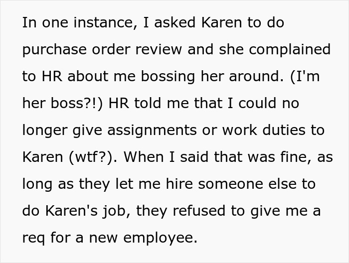"She Told Me She Was Going To Report Me To HR - For A Company I No Longer Worked For": "Karen" Loses Her Mind After She Actually Had To Do Her Job After Months Of Slacking Off