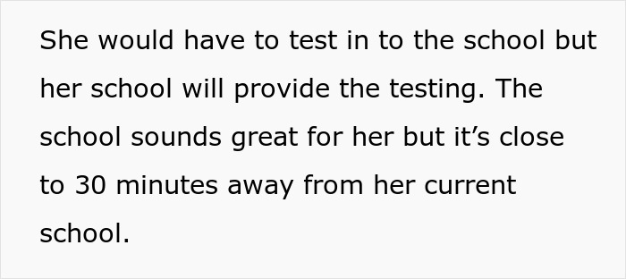 Mom Refuses To Drive Her Gifted Daughter To College-Level School, Ignores Every Option To Make It Possible Mom Refuses To Drive Her Gifted Daughter To College-Level School, Ignores Every Option To Make It Possible