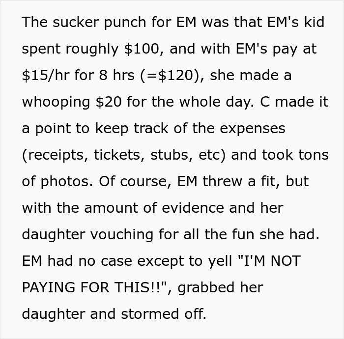 Entitled Mom Brings Her Kid To Work And Expects Coworkers To Take Care Of Her, Causes A Scene When One Of Them Maliciously Complies Entitled Mom Brings Her Kid To Work And Expects Coworkers To Take Care Of Her, Causes A Scene When One Of Them Maliciously Complies