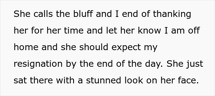 "She Should Expect My Resignation By The End Of The Day": Boss Regrets Demanding Her Best Employee Come To The Office More Often "She Should Expect My Resignation By The End Of The Day": Boss Regrets Demanding Her Best Employee Come To The Office More Often