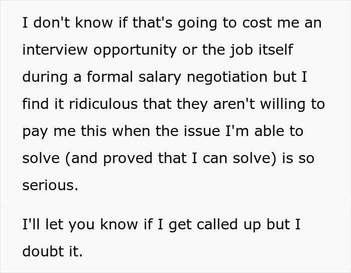 "The Call Should Have Ended There": Guy Tries To Impress Company With His Cover Letter, A Lawyer Calls Him Instead "The Call Should Have Ended There": Guy Tries To Impress Company With His Cover Letter, A Lawyer Calls Him Instead