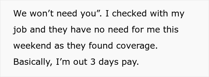 "The Price For Those 3 Days Was Going To Be $840": Babysitter Asks Parents To Still Pay Her For Her Service When They Cancel Last Minute "The Price For Those 3 Days Was Going To Be $840": Babysitter Asks Parents To Still Pay Her For Her Service When They Cancel Last Minute