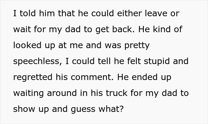 “You Must Not Know Your Boss Very Well”: Boss’s Child Shuts Down Entitled Customer Who Tried To Get Product For Free By Claiming To Know The Boss “You Must Not Know Your Boss Very Well”: Boss’s Child Shuts Down Entitled Customer Who Tried To Get Product For Free By Claiming To Know The Boss
