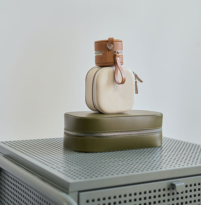 Photo of leather bags