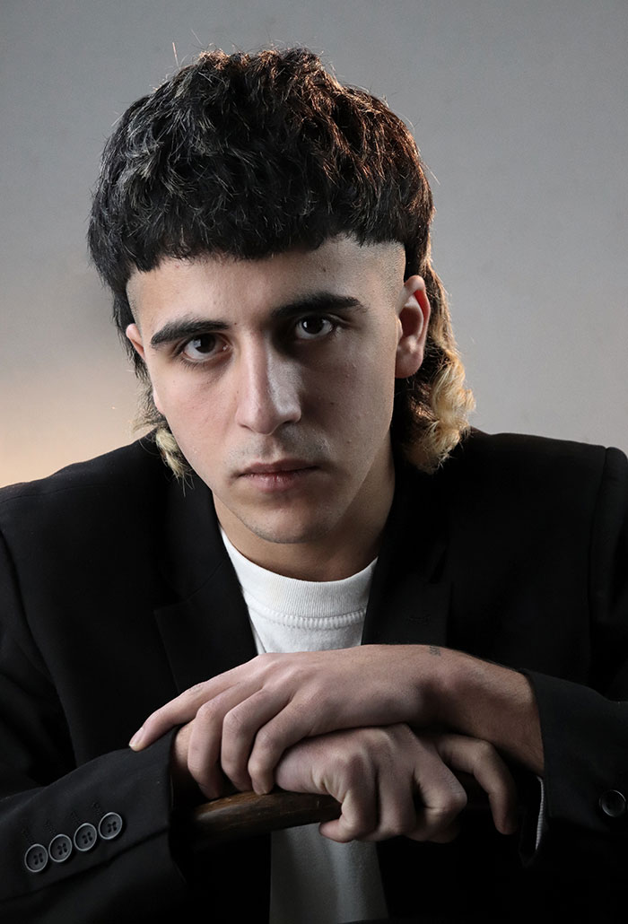 Man in Black Suit Jacket