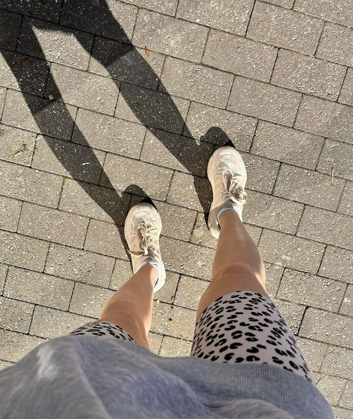 Person wearing sportswear