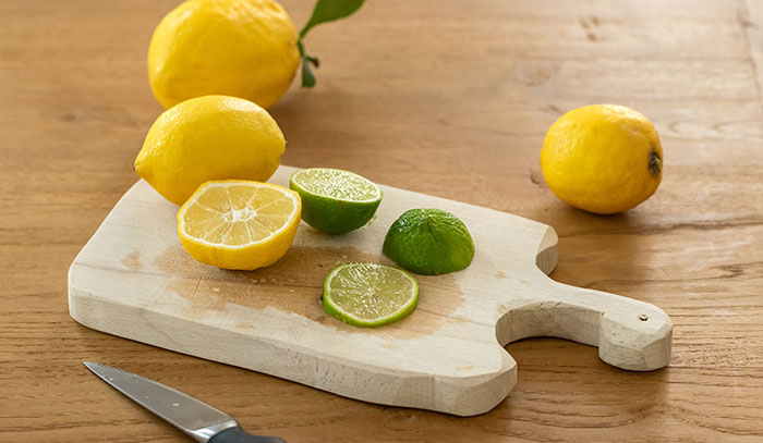 Cutted lemons