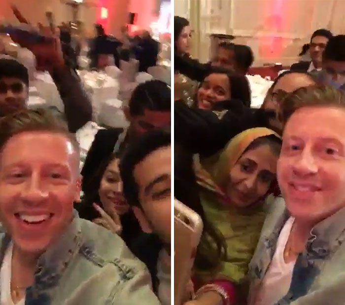 Macklemore Crashes The Wedding After His Mom Coaxes Him To Do It