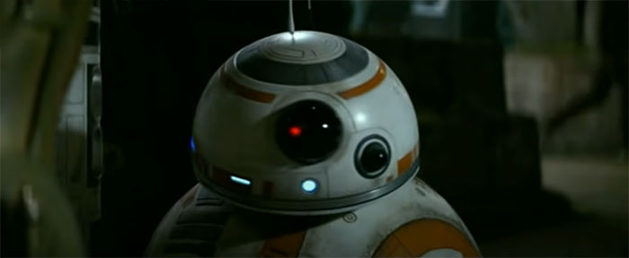 BB-8 robot from Star Wars