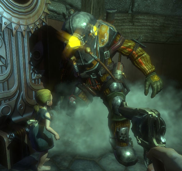 Big Daddy And Little Sister (BioShock)