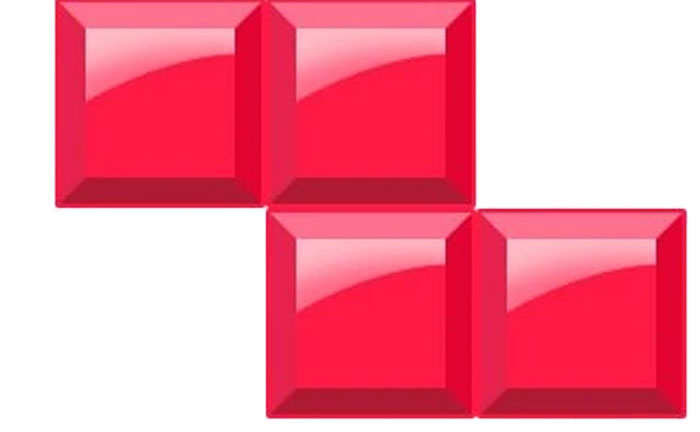Z-Shaped Tetris Block (Tetris)