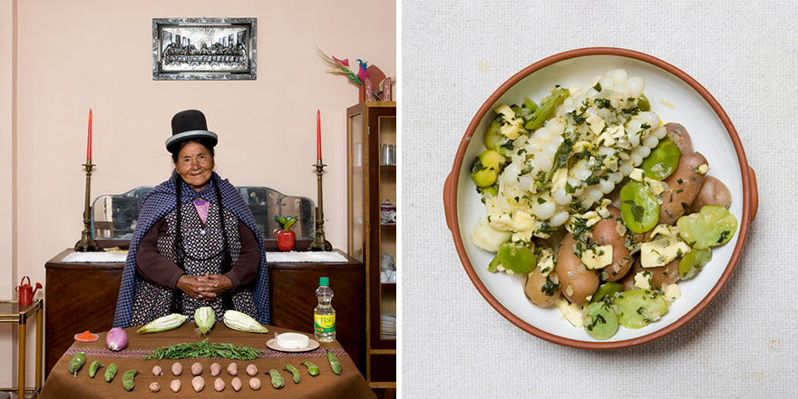 Julia, 71, Bolivia: Queso Humacha (Vegetables And Fresh Cheese Soup)