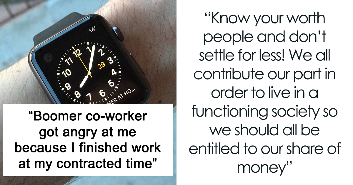 Hard-Working Colleague Confronts This Man About Leaving Work On Time, Unaware That He Doesn't Get Paid Overtime - Vimarsana News