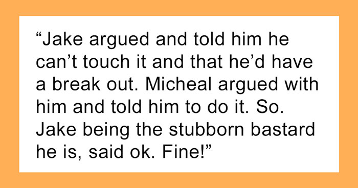 19 Y.O. Maliciously Complies With Manager’s Request To Wash A Dish Covered In Peanuts That He Is Allergic To