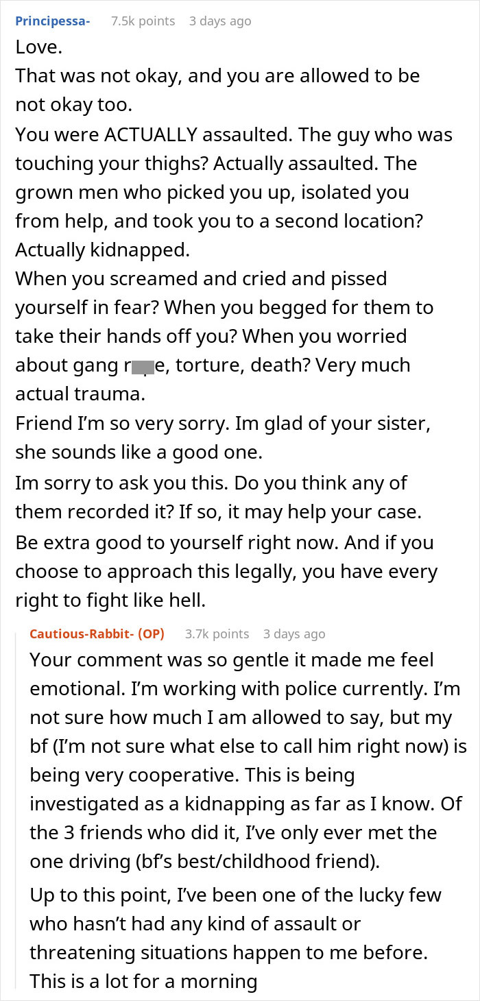 Woman Gets "Pretend" Kidnapped As A Proposal Surprise, Has A Mental Breakdown Woman Gets "Pretend" Kidnapped As A Proposal Surprise, Has A Mental Breakdown